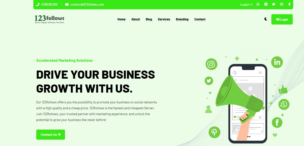 Social Media Marketing Platform